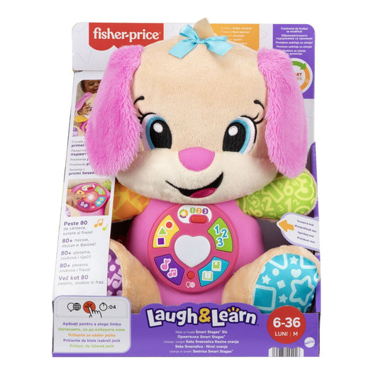 FISHER PRICE CATELUSA INTERACTIV CU URECHI ROZ RADE SI - Imagine 1 [ps:8487b2c3-37fb-4fb0-bf4f-34ca835f4fdd]