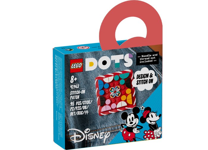 LEGO DOTS PATCH MICKEY MOUSE SI MINNIE MOUSE 41963 - Imagine 1 [ps:61276796-4828-47fd-98a7-113a31713d08]