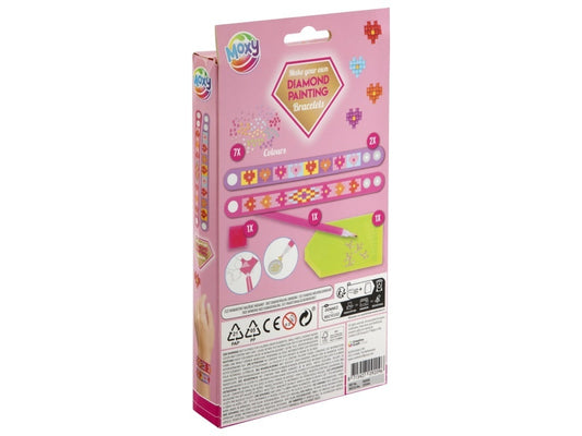 Set Creativ Brățări cu Strasuri Diamond Painting Moxy, Roz - Default Title (1) [ps:f4560511-7868-4c78-8894-b72cc48045fb]