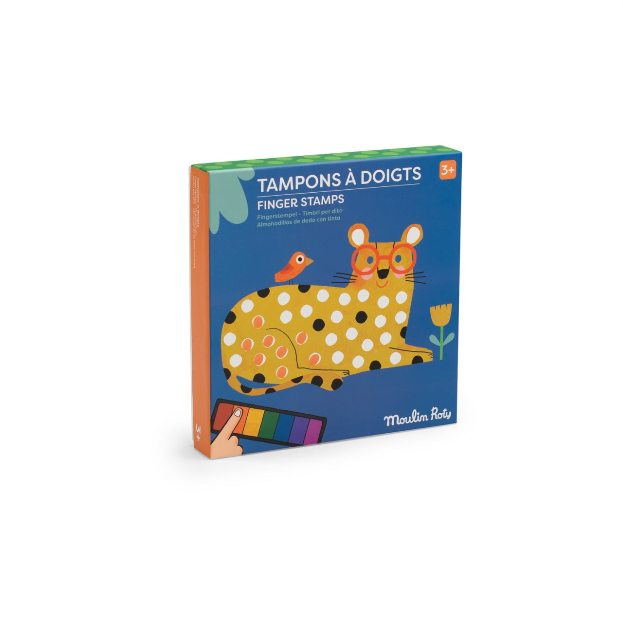 Joc creativ Stampile cu degetele, Moulin Roty - Imagine 1 [ps:b0dcec95-57c5-4cb3-a161-e018ac90a0e7]