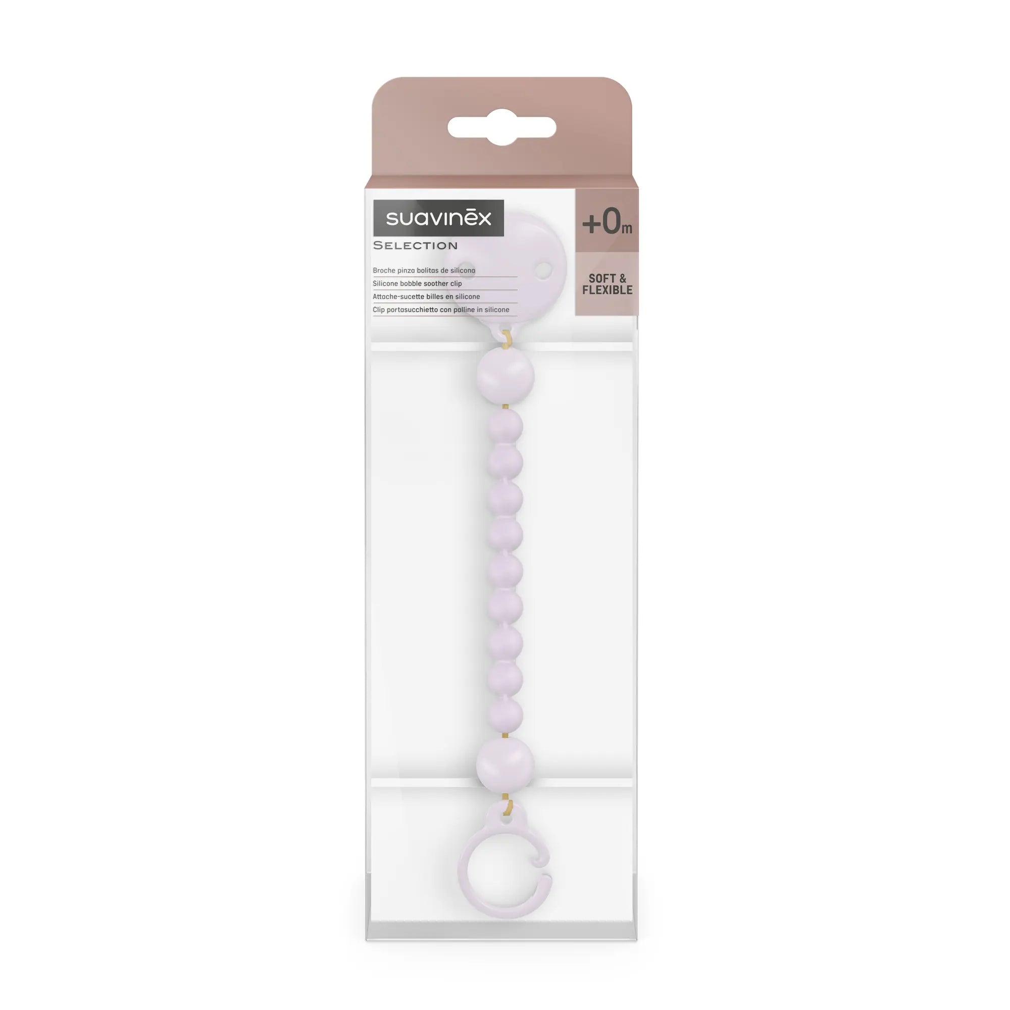 Lănțișor Clip Suzetă Silicon Lavandă Suavinex | Colour - LAVENDER (1) [ps:30997974-6318-4b7c-91ec-acd231fa02ad]