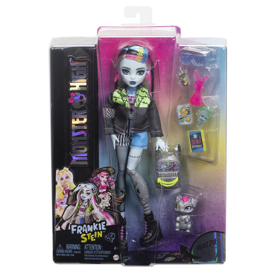 MONSTER HIGH PAPUSA FRANKIE STEIN SI ANIMALUT WATZIE Mattel - Imagine 1 [ps:aa7e37ab-8dfa-4528-bbb0-de6fd59b3aa6]