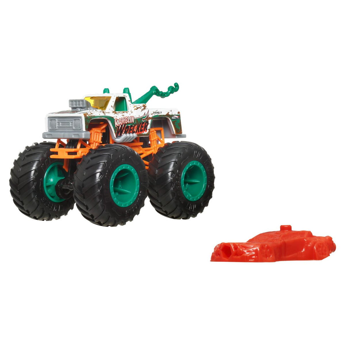 HOT WHEELS MONSTER TRUCK MASINUTA SCRATCH ATTACK SCARA - Ramblin Wrecker (1) [ps:bd2e050a-0ef3-422e-886f-8665db953b34]