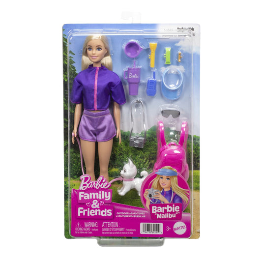 BARBIE FAMILY AND FRIENDS SET PAPUSA BARBIE MALIBU SI - Imagine 1 [ps:b56faa75-5761-4a0f-b449-1e54d2ed0e05]