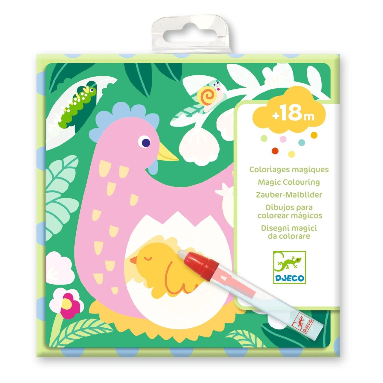 Set pictura cu apa Animale din gradina, Djeco - Imagine 1 [ps:71928a32-0a78-4740-bd61-608ebbae516f]
