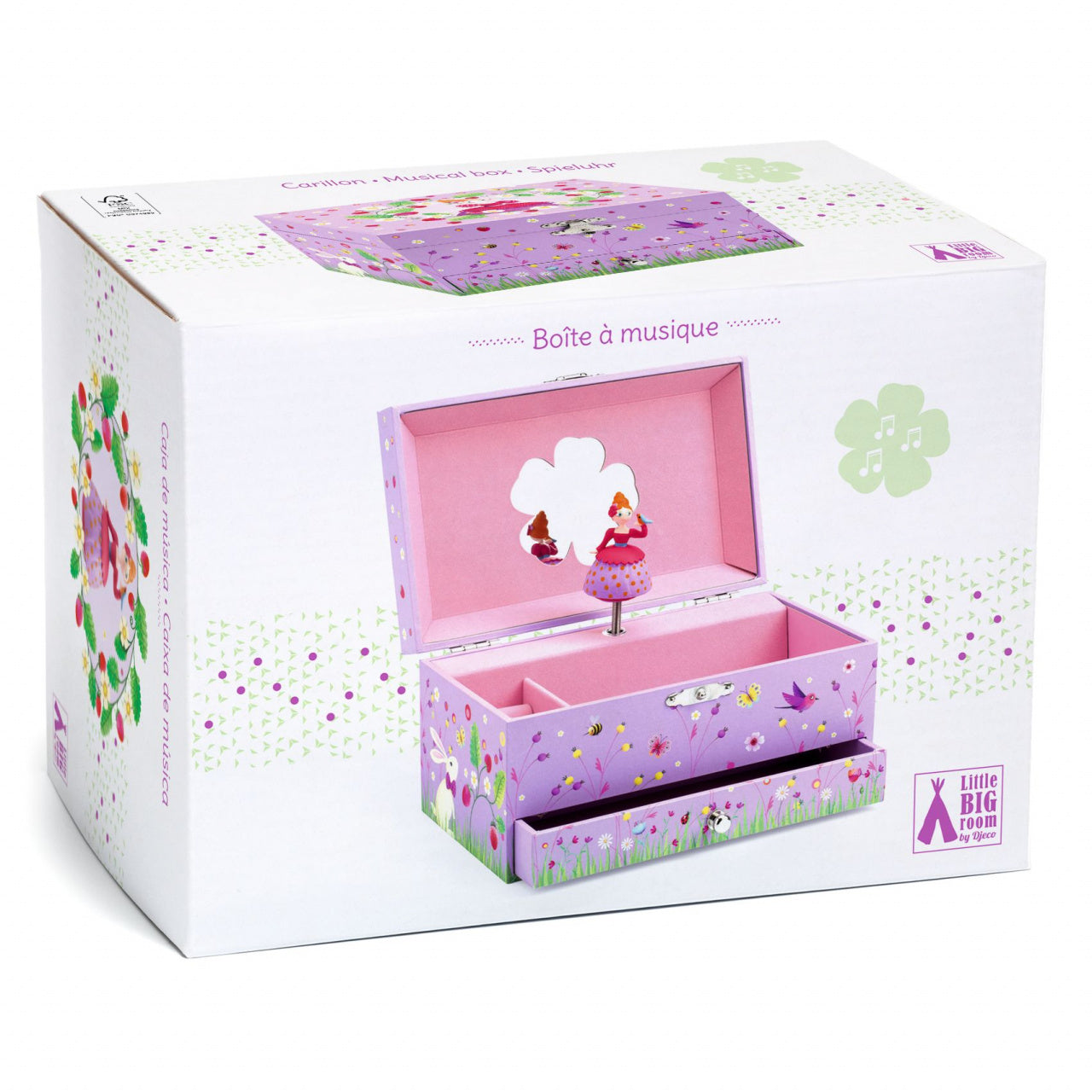 Cutie muzicala Printesa, Djeco - Imagine 1 [ps:8e84a0ce-2934-4ad3-93ec-77a9b94ae949]