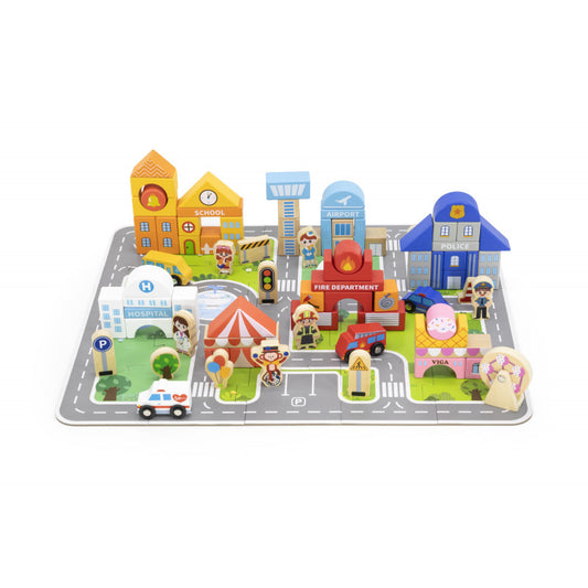 Cuburi de construit Orase (100 buc), Viga - Imagine 1 [ps:4f995cad-8a7b-46d7-8c8f-76899449d67d]