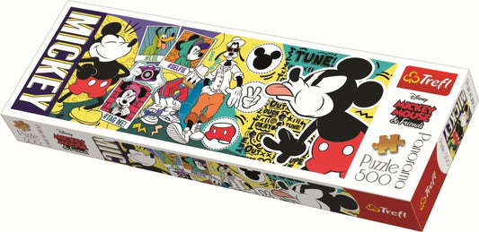 PUZZLE TREFL PANORAMA 500 LEGENDARUL MICKEY MOUSE - Imagine 1 [ps:3320106f-c856-4115-b3cc-65a3b1b81af9]
