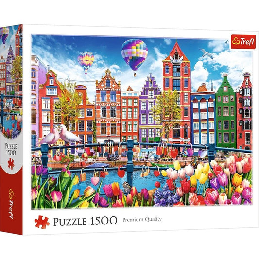 PUZZLE TREFL 1500 AMSTERDAM COLORAT - Imagine 1 [ps:f67fc32a-a889-4649-ad39-fbbbb4df25a3]