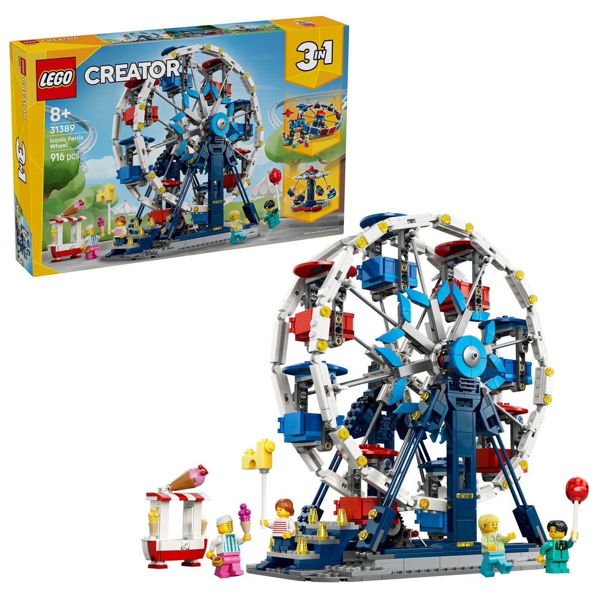 LEGO Creator Roata Ferris Emblematică 31389 | Set - Default Title (1) [ps:9509a113-9ac8-43ea-b52b-fe435fbbdd85]