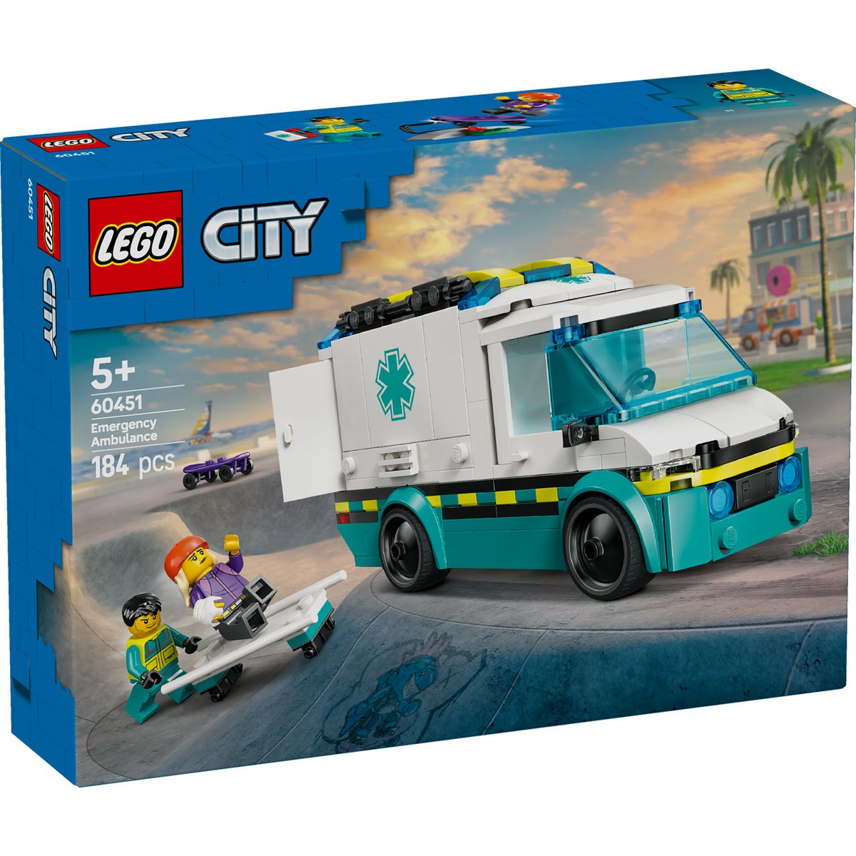 LEGO CITY AMBULANTA DE URGENTE 60451 - Imagine 1 [ps:d66d183b-95e7-4b52-be82-b1f531875c93]