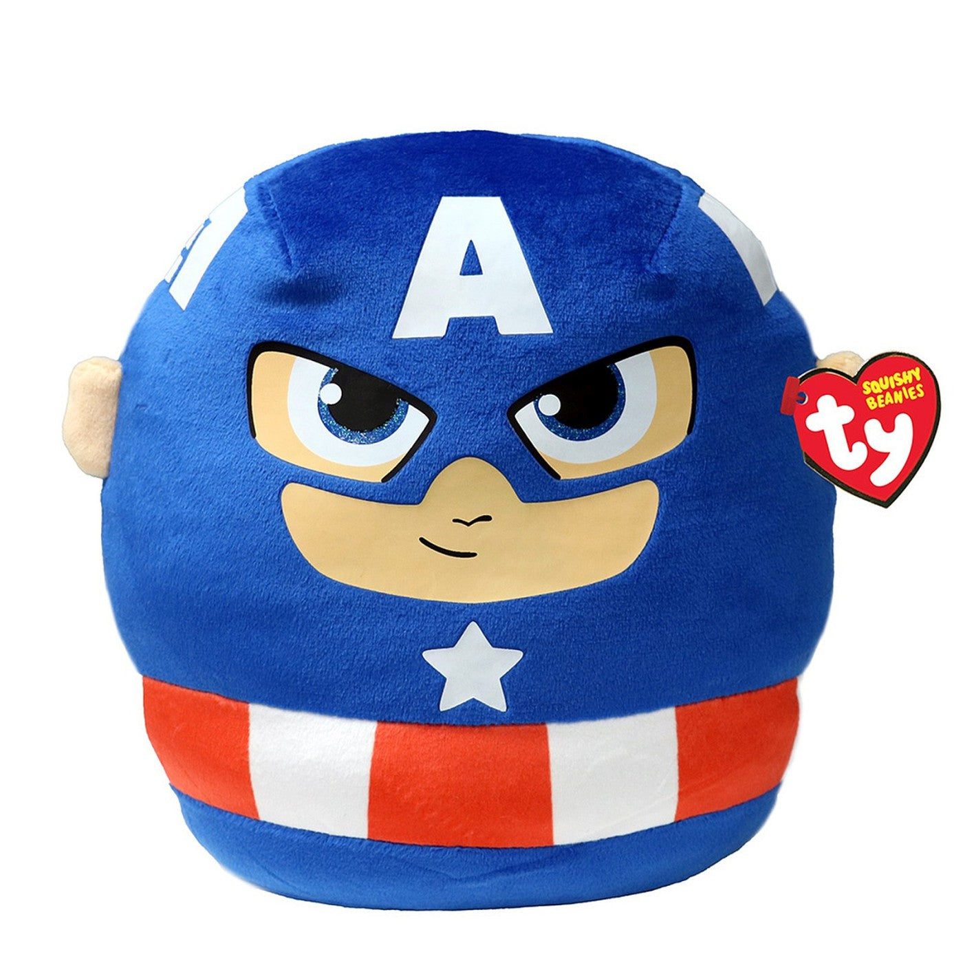 PLUS TY SQUISHY BEANIES MARVEL CAPTAIN AMERICA 30CM - Imagine 1 [ps:d15c17ce-5cd1-462e-a182-e33c2cb71d21]