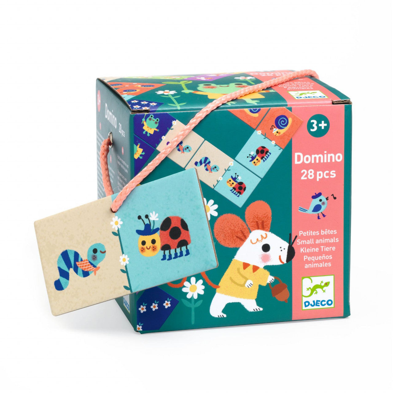 Domino animale mici, Djeco - Imagine 1 [ps:53f7db79-8bb3-4190-8534-a6bbbf813cfa]