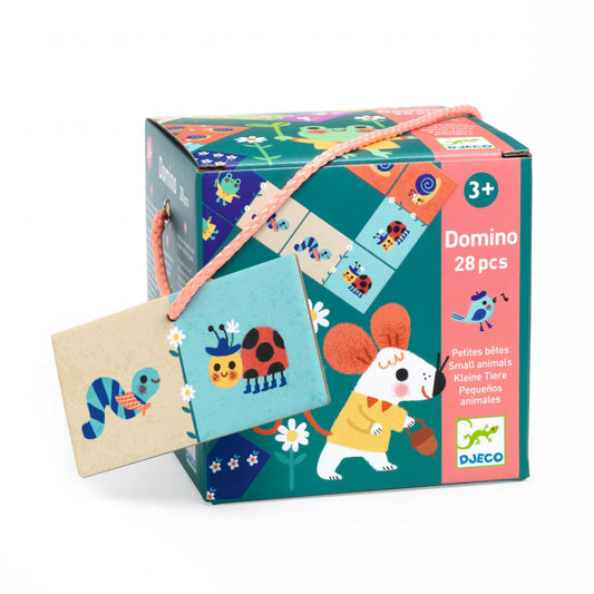 Domino animale mici, Djeco - Imagine 1 [ps:53f7db79-8bb3-4190-8534-a6bbbf813cfa]