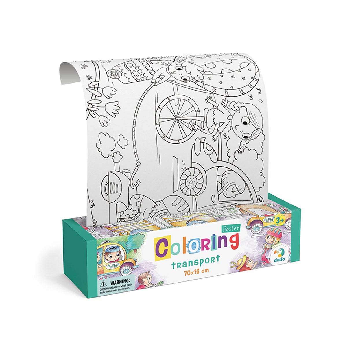 Poster de Colorat Transporturi Dodo Toys, 70 x 16 cm - Default Title (1) [ps:e93a9c45-4db2-4fc6-a255-95d5d31eb513]