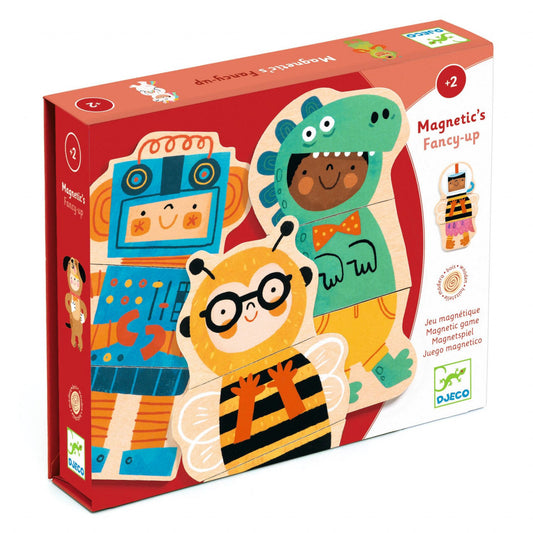 Joc cu magneti Animale costumate, Djeco - Imagine 1 [ps:78da0797-9e35-48c7-a441-547b3697c004]