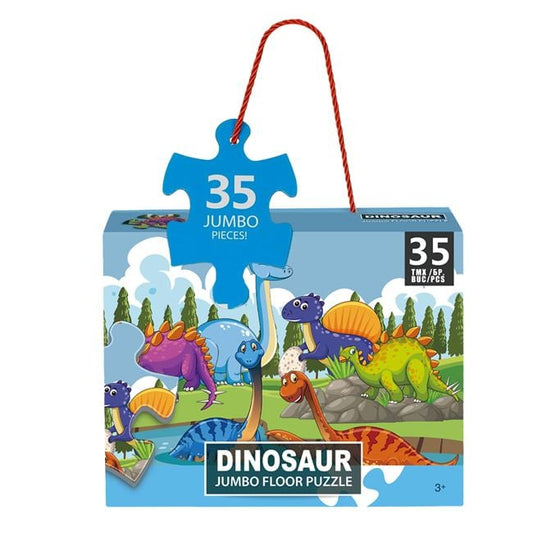 Puzzle Dinozauri pe Lac Jumbo - 35 Piese - Default Title (1) [ps:9fe1a228-2361-4ecc-ac05-6c5b39aa5a1d]