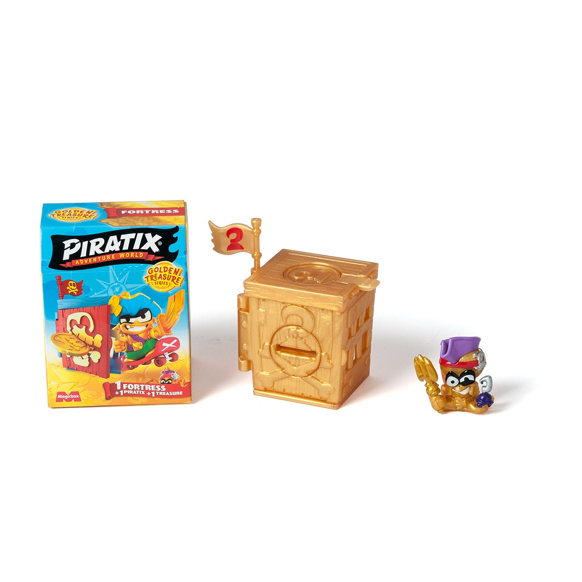 PIRATIX Golden Treasure, figurine, fortareata, diverse - Imagine 1