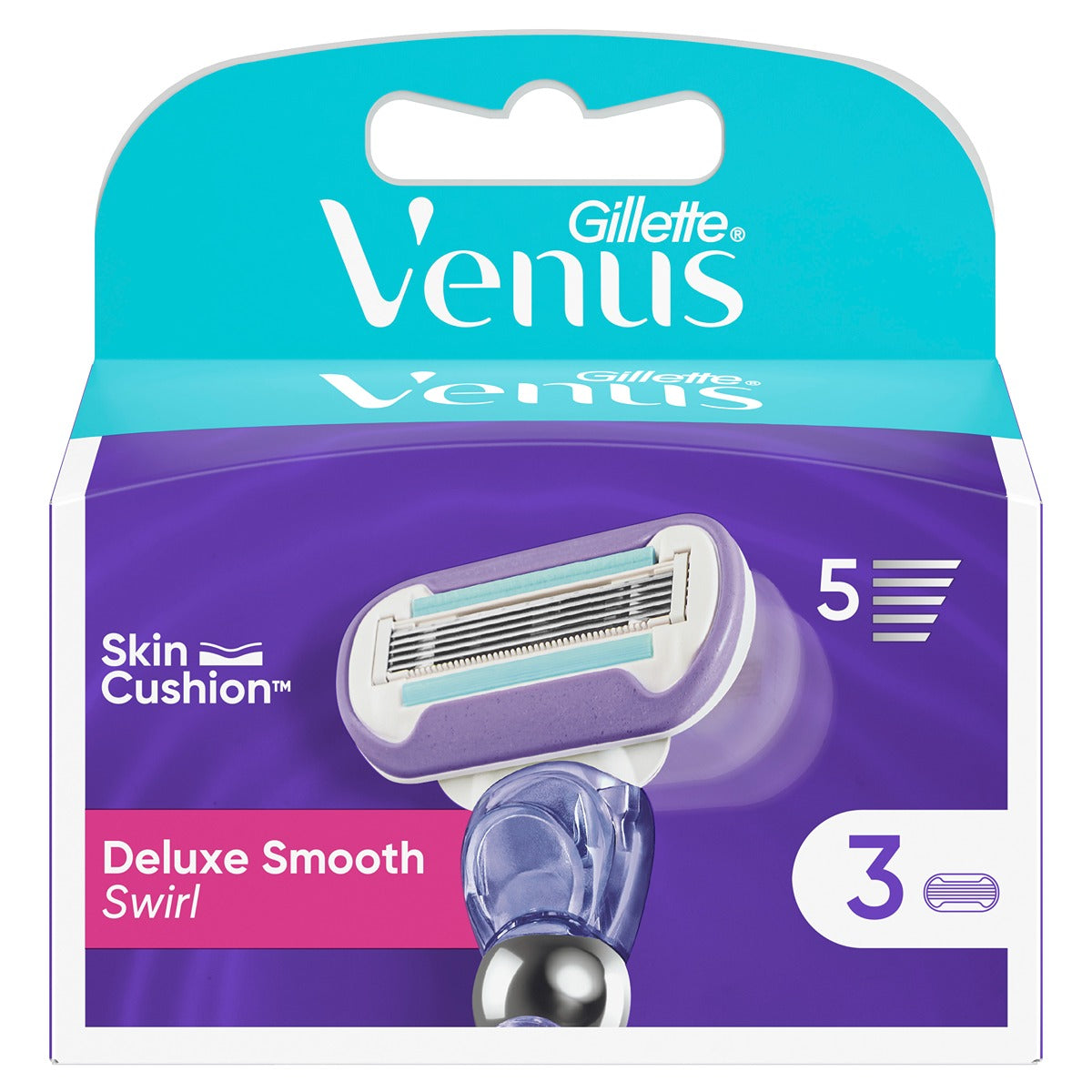 GILLETTE Venus Swirl, rezerva aparat de ras, 3 buc - Imagine 1 [ps:151bbf73-69ea-4139-b56d-5c8e5eb34dde]