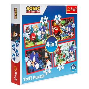 Puzzle Sonic The Hedgehog 4 in 1 Trefl - Set Jucării Jumbo - Default Title (1) [ps:1b9a4ce4-f20d-4889-ad05-a27217a23193]