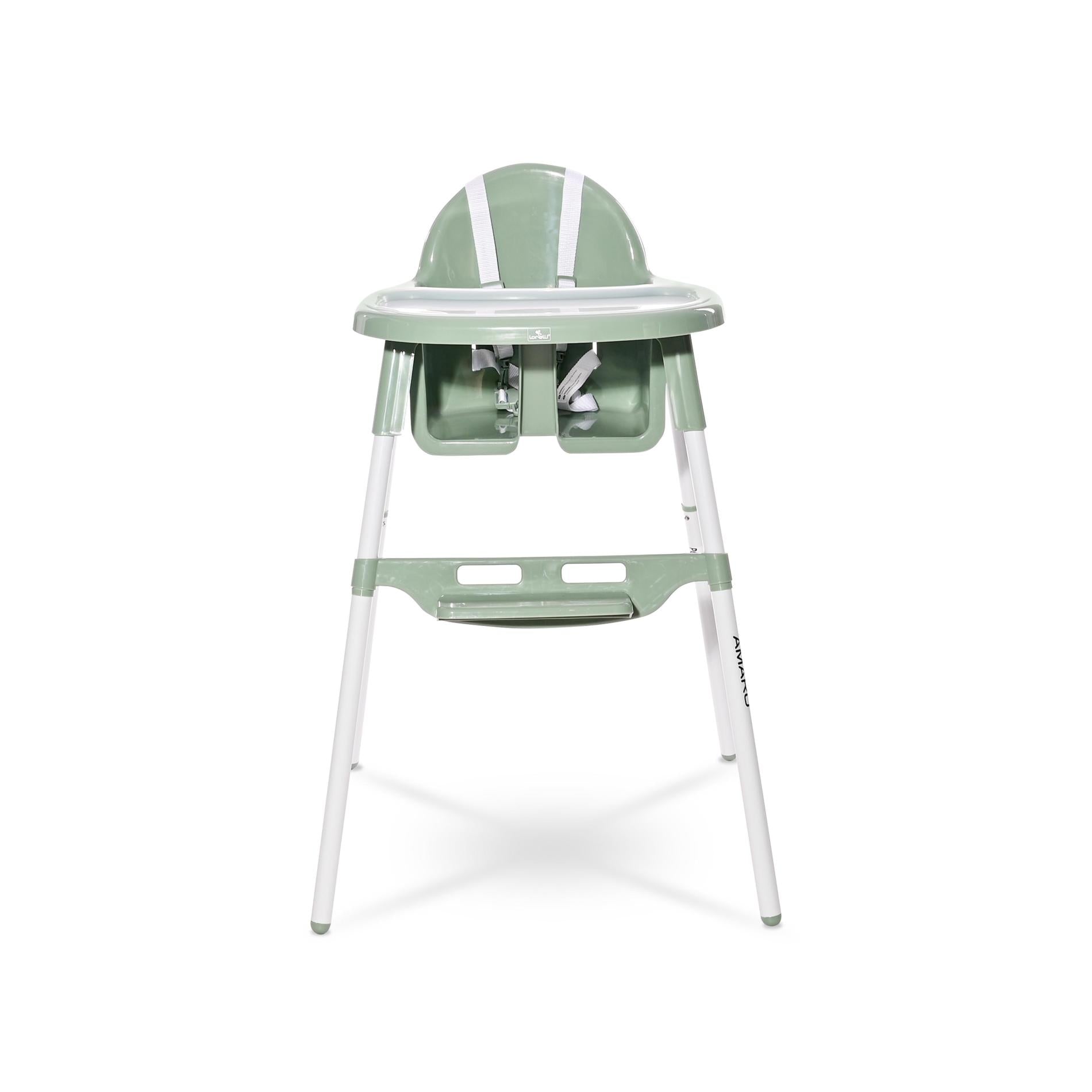 Scaun de Masa Amaro, Lemon - Lorelli | Scaun Înalt Bebe - verde deschis (1) [ps:6729c877-277d-4911-b4ca-5179fa523e7d]