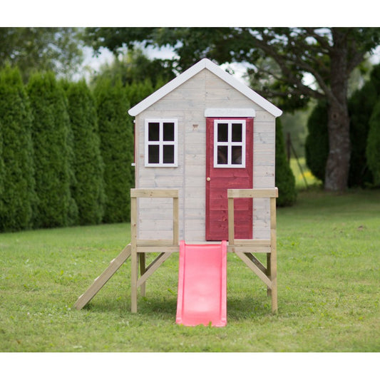 Casuta de gradina My Red Cottage House cu platforma si - Imagine 1 [ps:7b60c4b1-25c6-46f0-bc13-7aedac5c9dba]