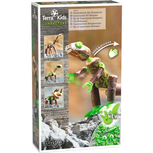 Set de constructie dinozauri Terra Kids, Haba - Imagine 1 [ps:10324663-7189-4531-9157-ae7e2579d3ec]