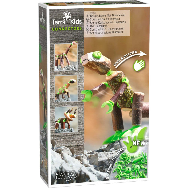 Set de constructie dinozauri Terra Kids, Haba - Imagine 1 [ps:10324663-7189-4531-9157-ae7e2579d3ec]