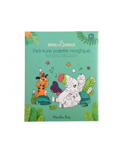 Planse preilustrate pentru pictura In jungla, Moulin Roty - Imagine 1 [ps:7cf34e78-ba0f-4517-8efd-3683194d4f48]