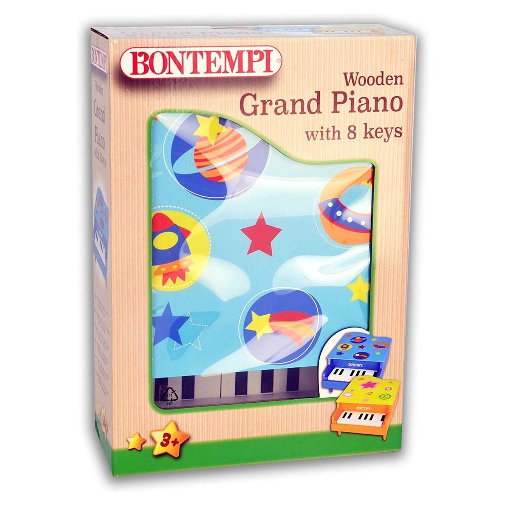 BONTEMPI PIAN DIN LEMN CU 8 CLAPE BLEU - Imagine 1
