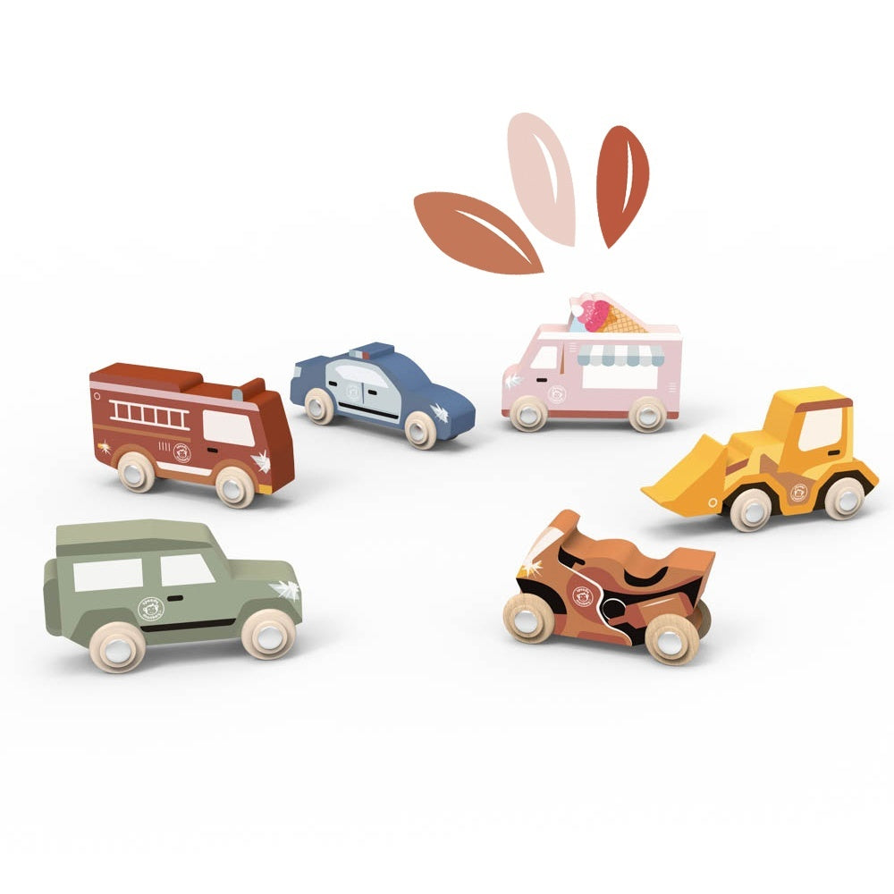 Masinuta utilitara din lemn, Speedy Monkey - Imagine 1 [ps:0633e053-ff2e-4963-8a38-84e5d056c3bf]