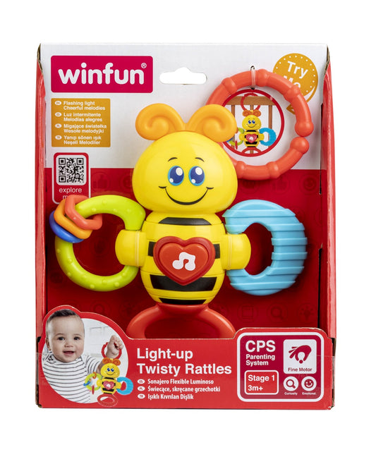 WINFUN ZORNAITOARE ALBINUTA CU SUNETE SI LUMINI - Imagine 1