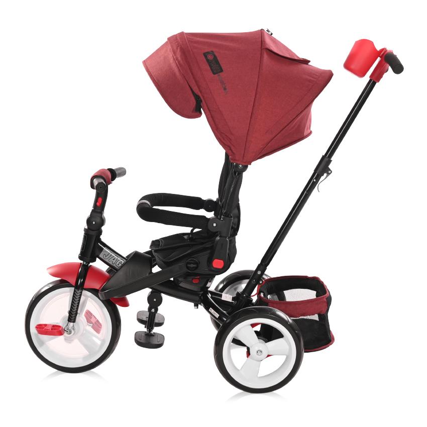 Tricicletă Multifuncțională 4in1 Lorelli Jaguar Red & Black - Negru (1) [ps:efbec1bc-2a5d-4226-8af1-d2b8a3f2d613]