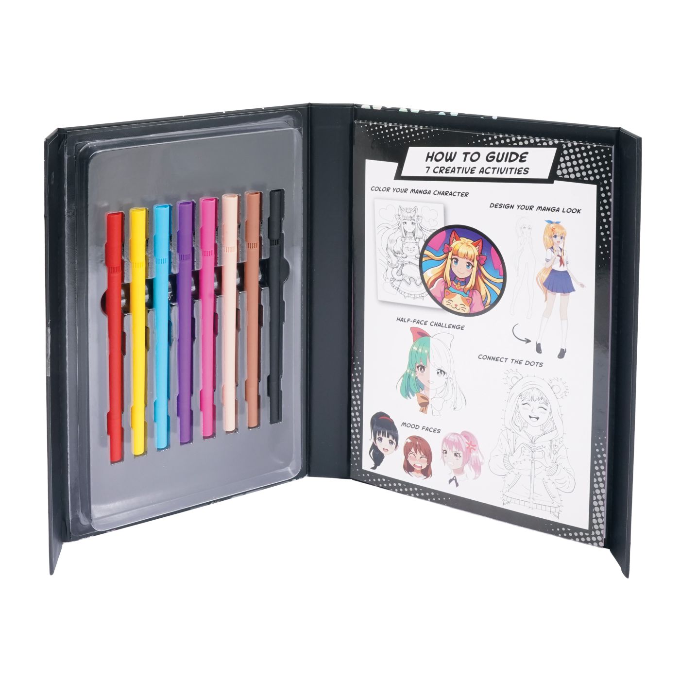Jurnal Artistic cu Markere Manga Happi Hobbi AS - Default Title (1) [ps:b9d5a0b2-4e7f-460c-a4ef-6562e5549cef]