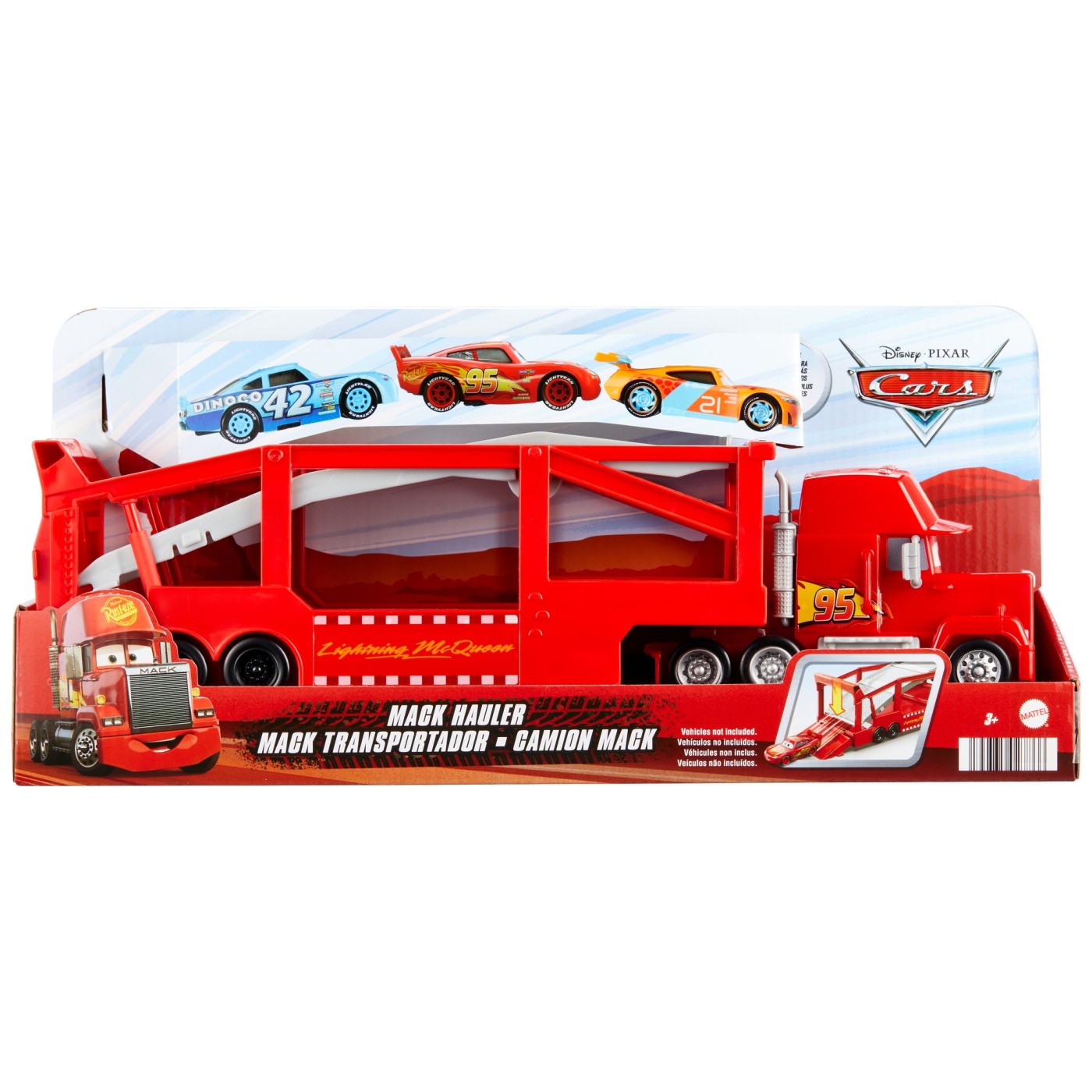 CARS TRANSPORTATORUL MACK Mattel - Imagine 1 [ps:e789679a-28c1-441a-9d6b-fbaa9b837f0b]