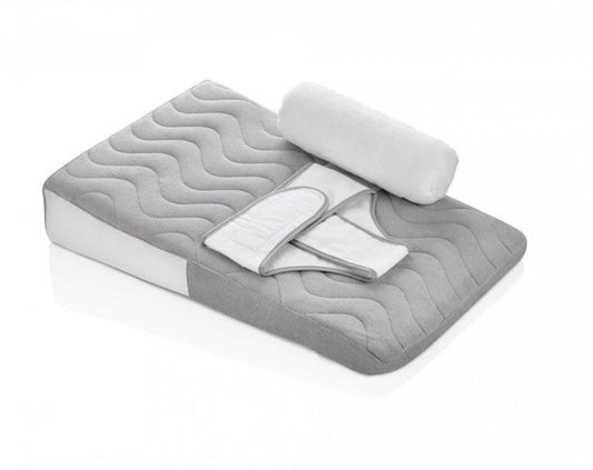 Salteluta pozitionator pentru bebelusi BabyJem Reflux - Gri [ps:12d45807-e1e9-4eed-990f-61a333a4937f]