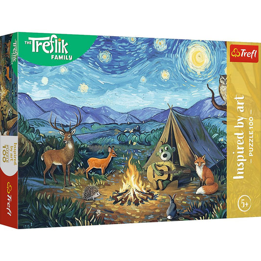 PUZZLE TREFL 100 FAMILIA TREFLIK INSPIRAT DE ARTA LANGA - Imagine 1 [ps:8f97ea36-47e5-4079-83a2-d2c898b5addf]