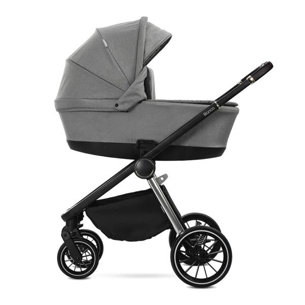 Cărucior Set 3 în 1 Lorelli Bianca, Beige, Sistem - Grey (1) [ps:5d6c3ed0-b4bb-486b-ac1a-73cf9fe54e5a]
