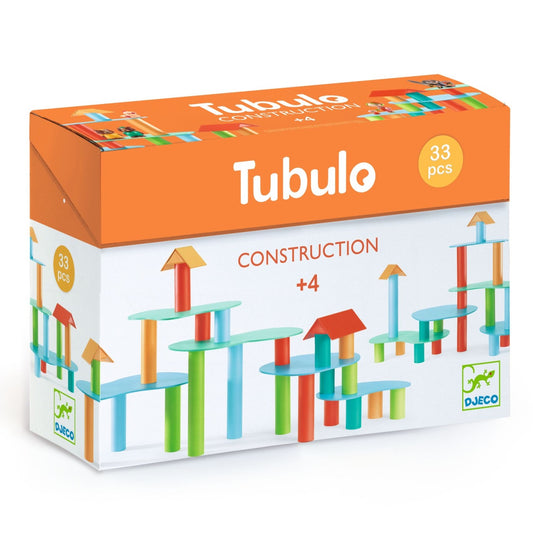 Joc de construit Tubulo, Djeco - Imagine 1
