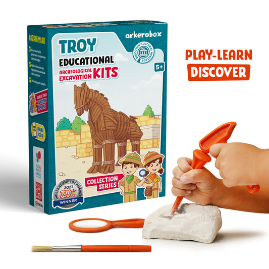 Arkerobox - Set arheologic educational si puzzle 3D, - Imagine 1 [ps:2c7a825d-8abd-46f1-970f-920e2a49cc6a]