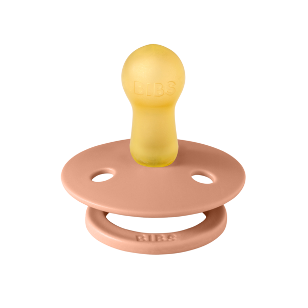 Suzetă BIBS Colour Latex, Tetină Simetrică, 0 luni - Sand - Peach (1) [ps:e9c47455-3d27-431b-8816-eeb4abdc89b0]