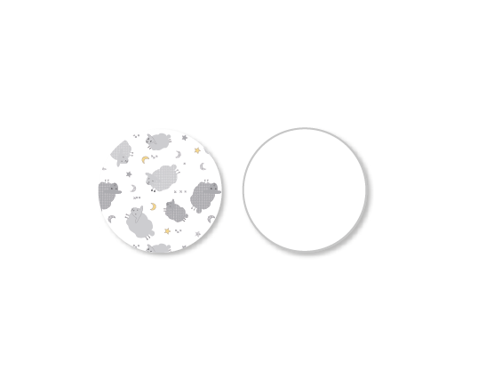 Set 2 buc cearsaf pentru Chicco Baby Hug, Grey Sheep, 0 - Grey Sheep (1) [ps:f8a47906-fe6d-4245-a8c6-038961de47e8]