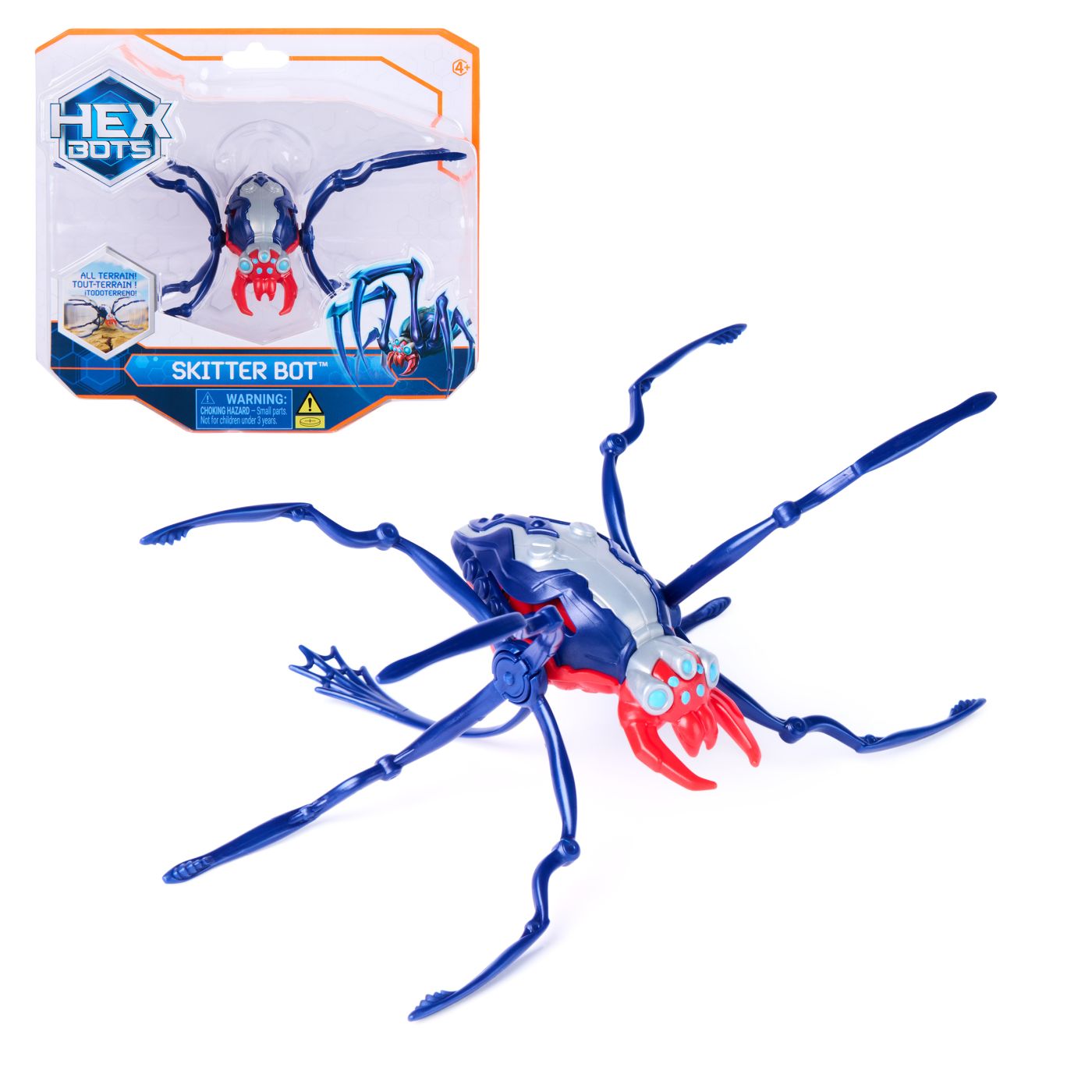 Hexbots Păianjen Robot Albastru Spin Master - Default Title (1) [ps:9ec7e780-b29b-4189-979b-c42a0eaf2de6]