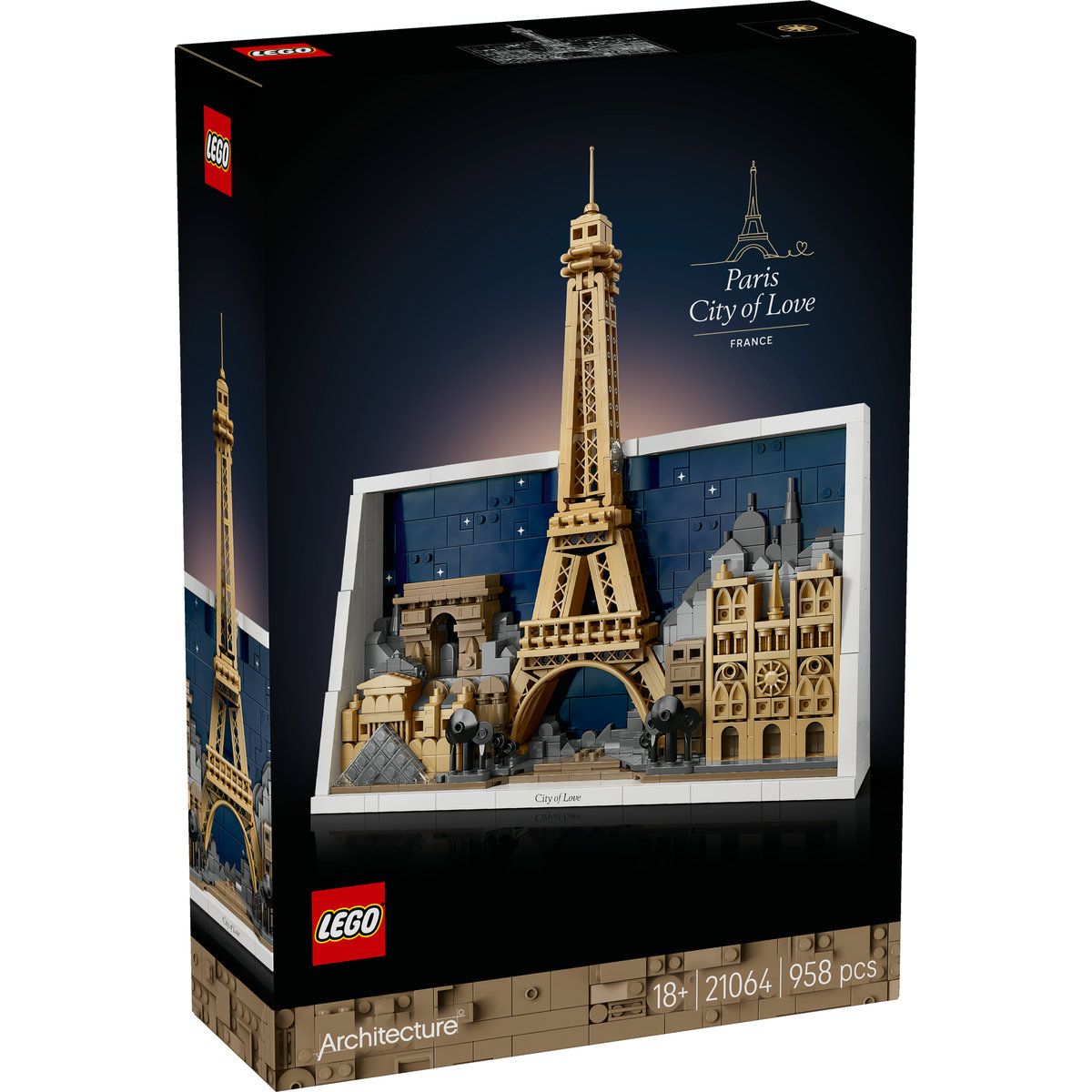 LEGO ARHITECTURE ORASUL IUBIRII 21064 - Imagine 1 [ps:af556d0b-bf91-41c5-9b6b-49f5f52c9053]
