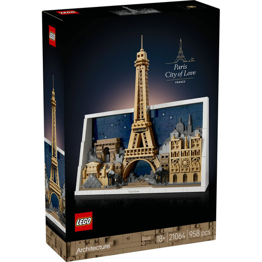 LEGO ARHITECTURE ORASUL IUBIRII 21064 - Imagine 1 [ps:af556d0b-bf91-41c5-9b6b-49f5f52c9053]