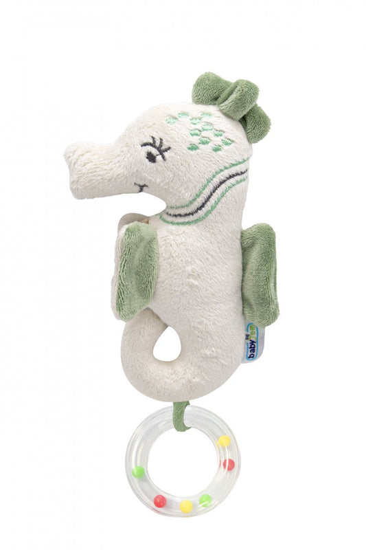 Jucarie zornaitoare BabyJem, Calut de mare din plus, 3 - Verde [ps:0a65f3f8-f503-476c-953a-61364d5f726e]