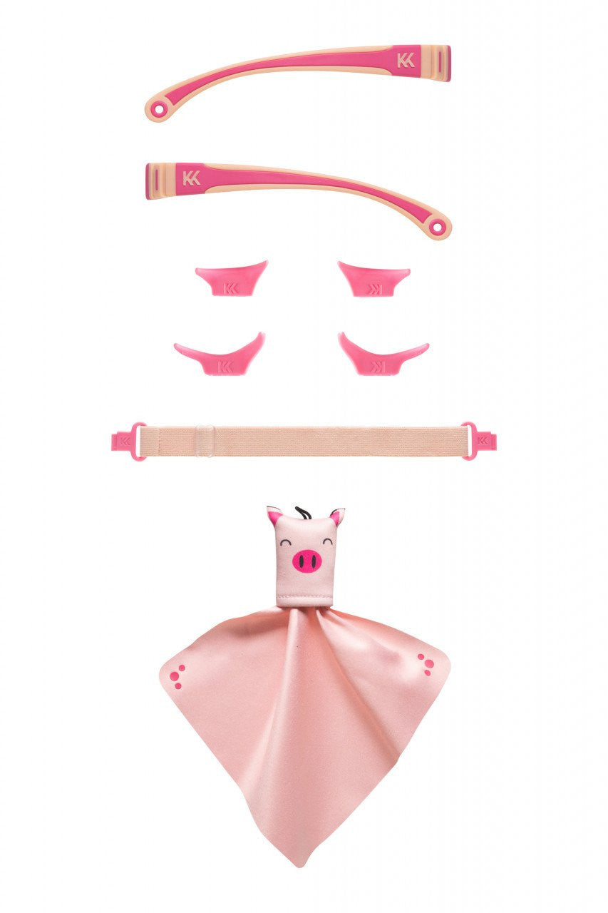 Kit accesorii pentru ochelari de soare MOKKI - Roz