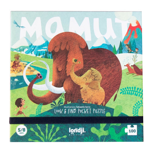 Mini puzzle Mamut, Londji - Imagine 1 [ps:a12ea368-b4b0-429a-a56d-d0a0e065fef2]