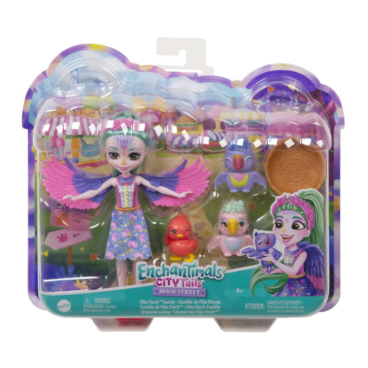 ENCHANTIMALS CITY TAILS MAIN STREET FAMILIA FILIEI FINCH - Imagine 1 [ps:b7226dc1-374a-4dbf-9ece-1a6c5c68a5b5]