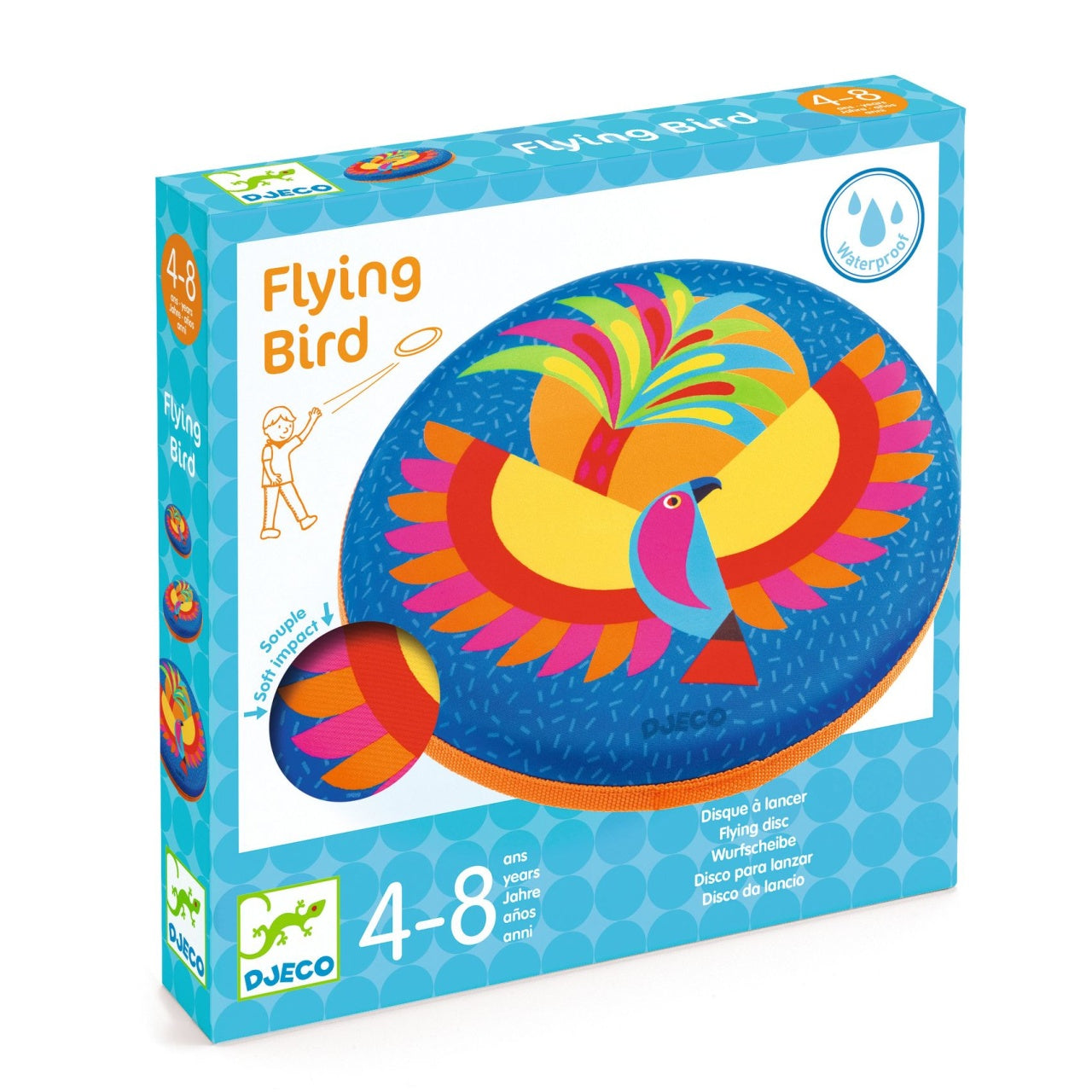 Disc frisbee Pasare in zbor, Djeco - Imagine 1 [ps:9b64e561-6a11-4f65-af28-e36627e5e7a3]